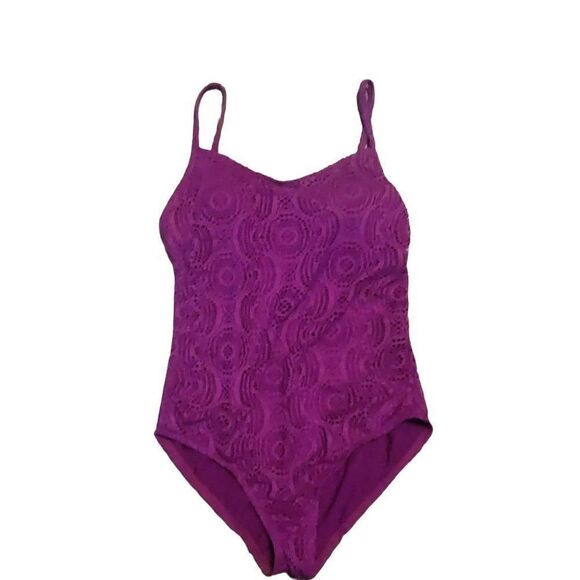 Catalina Textured One Piece Swimsuit Women's Size Small - Picture 1 of 3